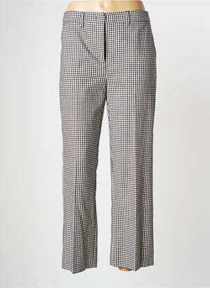 Pantalon drept negru MAX&CO. femeie