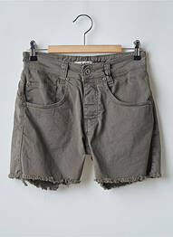 Șort kaki PLEASE femme