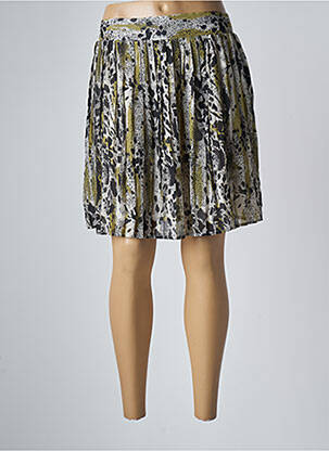 Fustă scurtă bej VILA femeie