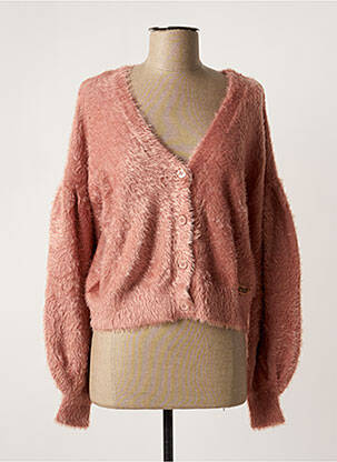 Vestă cu mâneci lungi roz TWINSET femeie