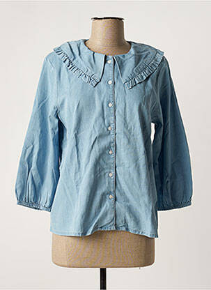 Cămașă albastru MOSS COPENHAGEN femeie