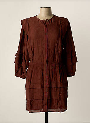 Rochie scurtă maro SESSUN femeie