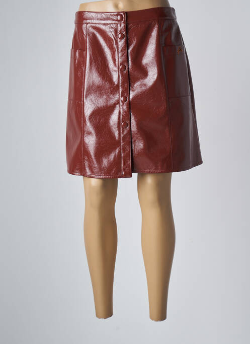 Fustă scurtă maro LA PETITE FRANCAISE femeie