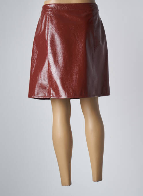 Fustă scurtă maro LA PETITE FRANCAISE femeie