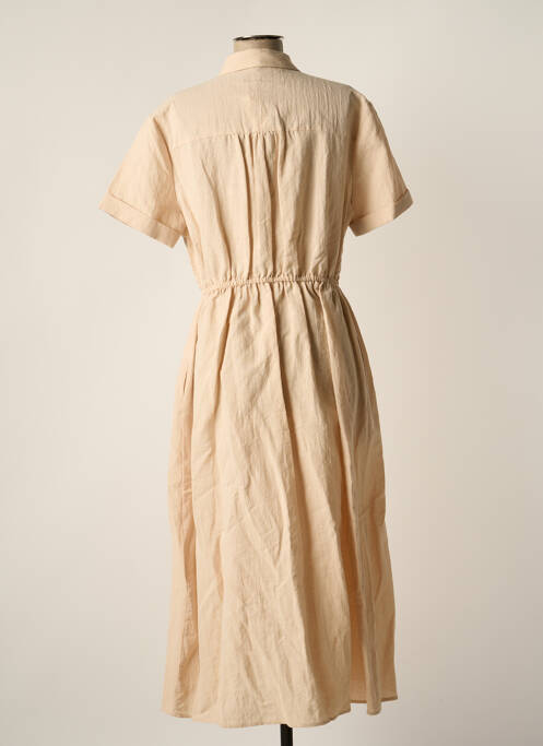 Rochie lungă bej DAY OFF femeie