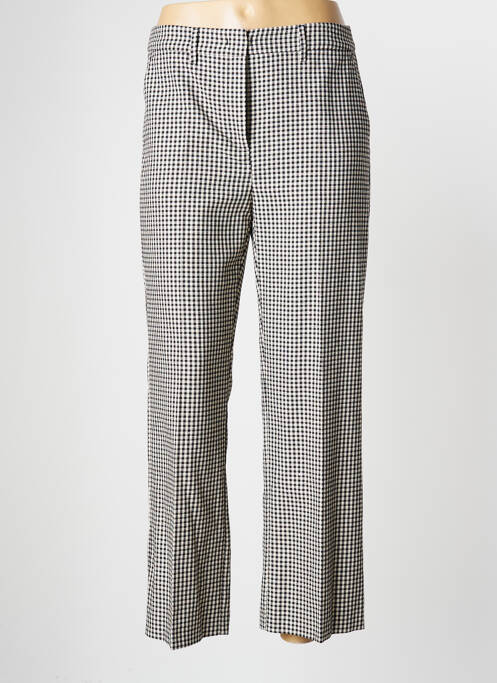 Pantalon drept negru MAX&CO. femeie