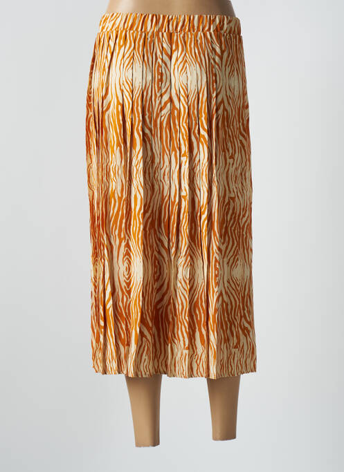 Fustă midi bej OBJECT femeie