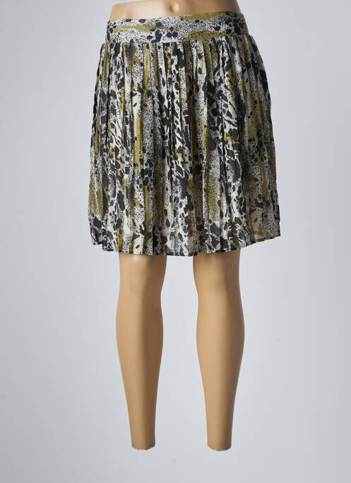 Fustă scurtă bej VILA femeie