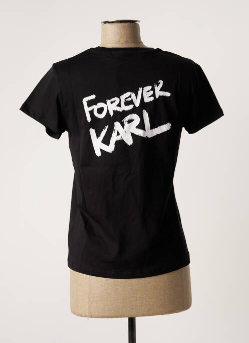 Tricou negru KARL LAGERFELD femeie