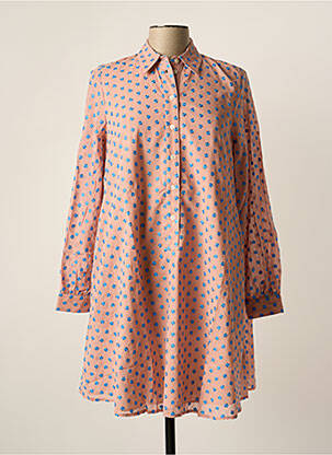 Rochie scurtă roz PAUL & JOE femeie