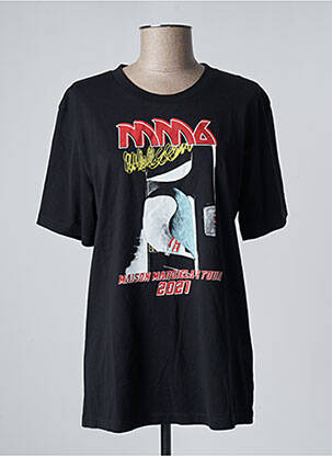 Tricou negru MAISON MARTIN MARGIELA femeie