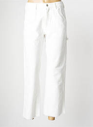 Blugi boyfriend alb SACK'S femme