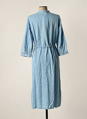 Rochie midi albastru MSCH COPENHAGEN femeie