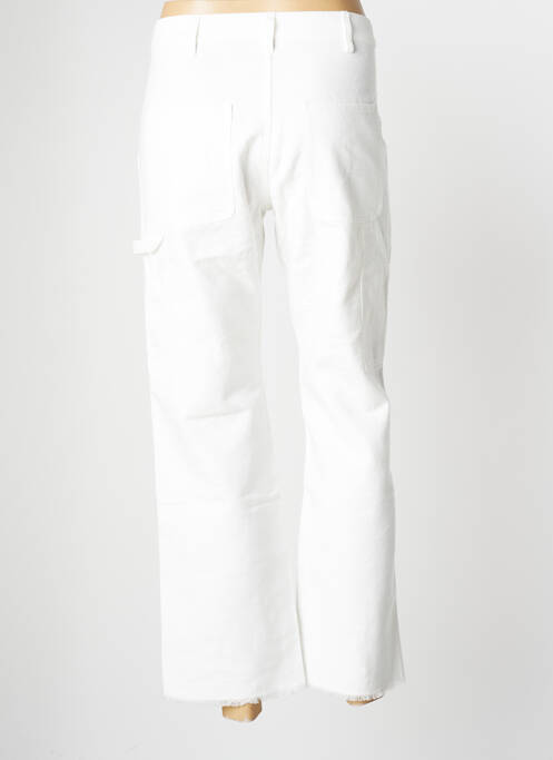 Blugi boyfriend alb SAK'S femeie