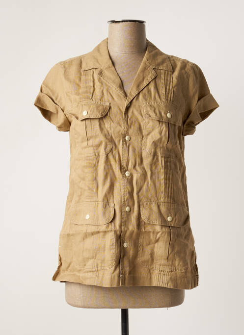 Cămașă bej RALPH LAUREN femeie