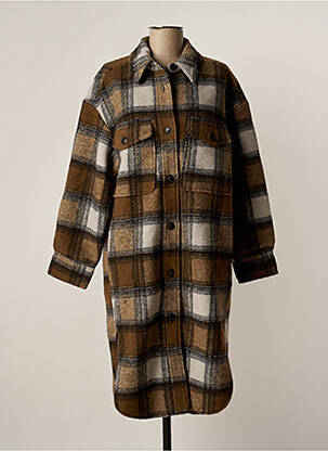 Palton lung maro SECOND FEMALE femeie