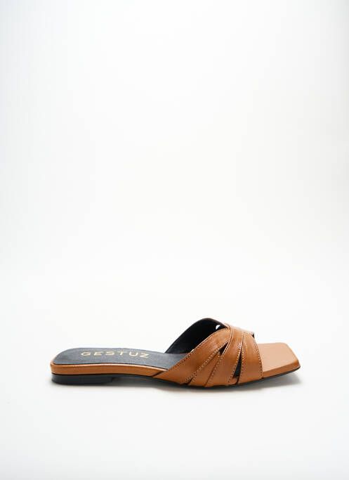Mulete/Saboți maro GESTUZ femeie