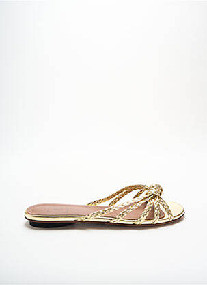 Mulete/Saboți auriu L'AUTRE CHOSE femeie