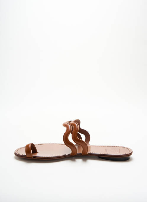 Mulete/Saboți maro L'AUTRE CHOSE femeie