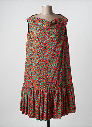 Rochie midi roșu L'AUTRE CHOSE femeie