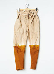 Pantalon drept bej PLEASE femeie