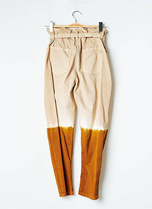 Pantalon drept bej PLEASE femeie