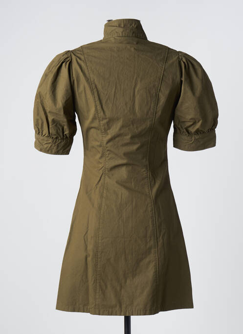 Rochie scurtă kaki THE KOOPLES femeie