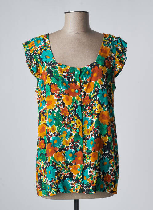 Top verde LA PETITE FRANCAISE femeie