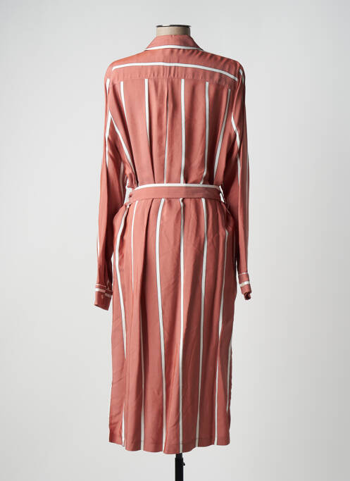 Rochie midi roz LA PETITE FRANCAISE femeie