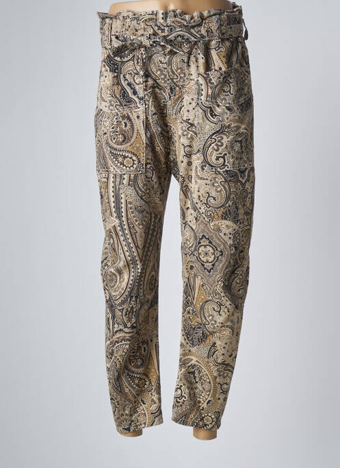 Pantalon drept multicolor PLEASE femeie