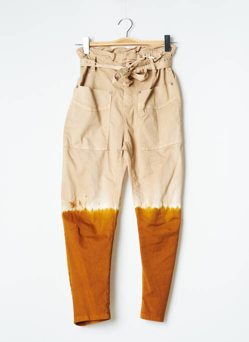 Pantalon drept bej PLEASE femeie