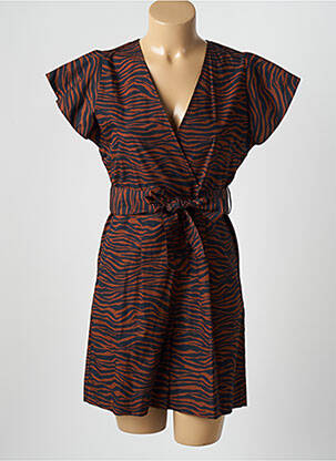 Salopetă scurtă maro MAX&CO. femeie