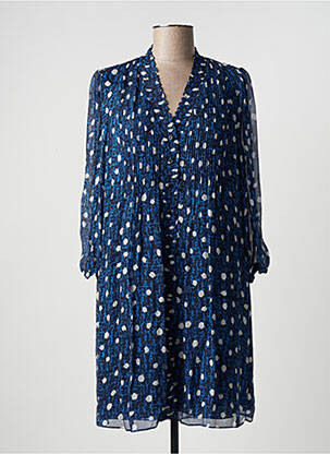 Rochie scurtă albastru DIANE VON FURSTENBERG femeie