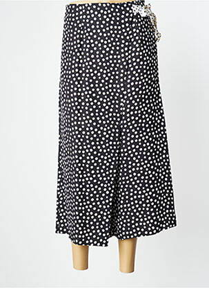 Pantalon larg negru MAX&CO. femeie