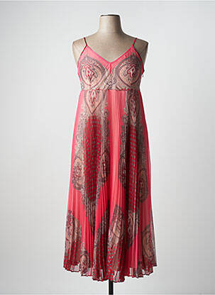 Rochie lungă roz TWINSET femeie