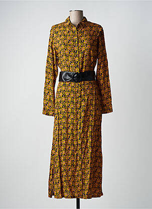 Rochie lungă negru GRACE & MILA femeie