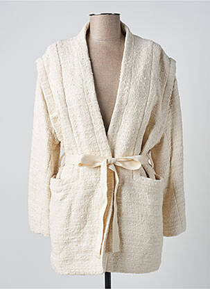 Palton lung alb IRO femeie