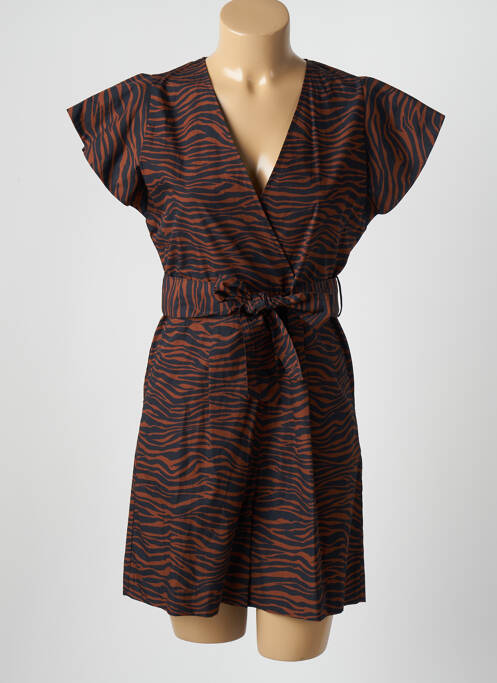 Salopetă scurtă maro MAX&CO. femeie