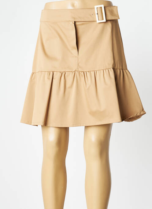 Fustă scurtă maro PENNYBLACK femeie