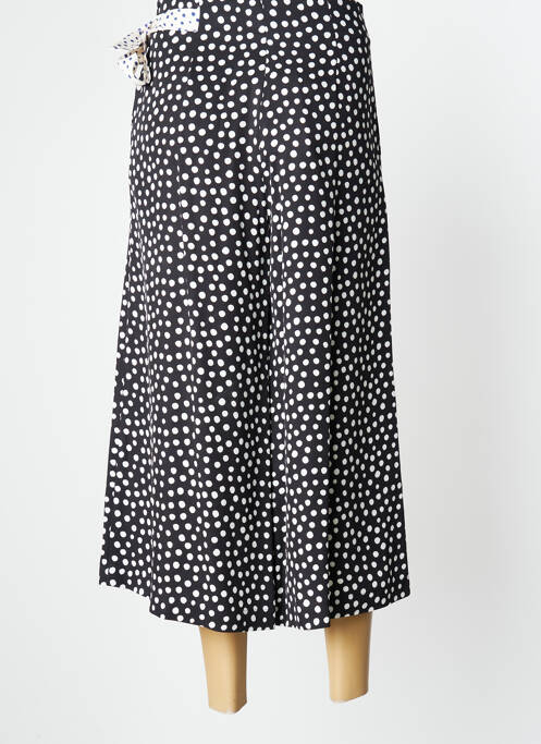 Pantalon larg negru MAX&CO. femeie