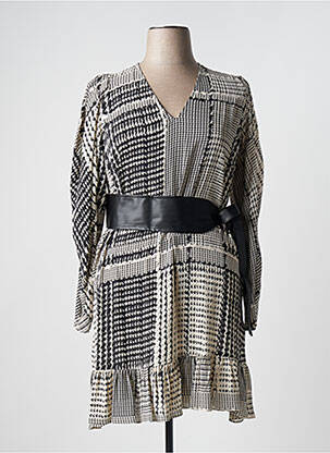 Rochie scurtă alb TWINSET femeie