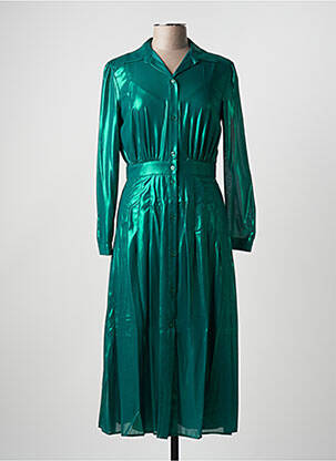 Rochie midi verde PINKO femeie