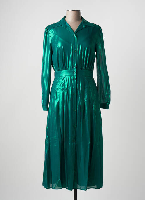 Rochie midi verde PINKO femeie