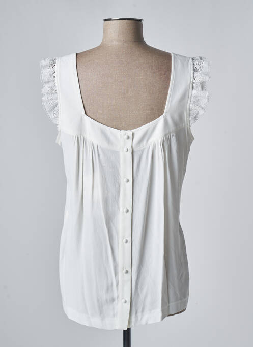 Top alb LA PETITE FRANCAISE femeie