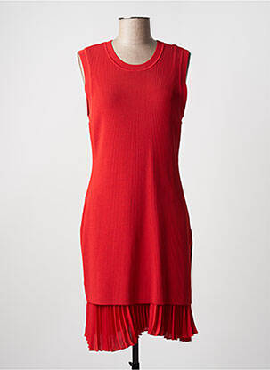 Rochie midi portocalie THEORY femeie