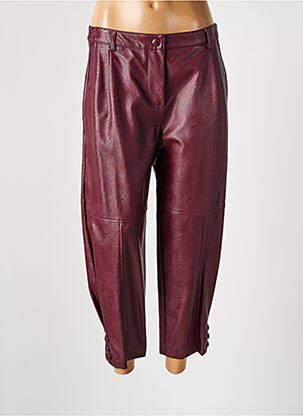 Pantalon drept violet IMPERIAL femeie