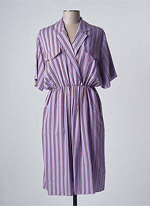 Rochie scurtă violet PAUL SMITH femeie
