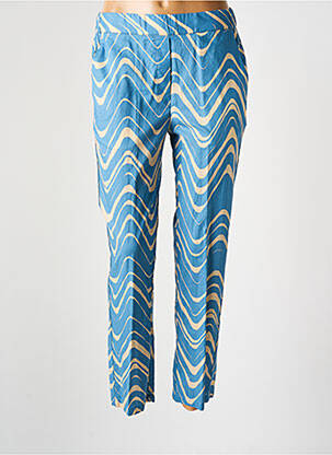 Pantalon drept albastru DIEGA femeie