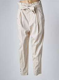 Pantalon drept alb IRO femeie