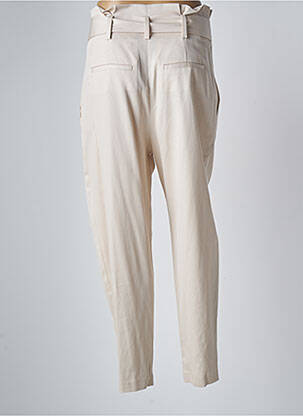 Pantalon drept alb IRO femeie